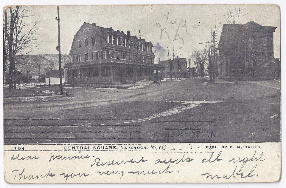 A Postcard of The Shanley Hotel from 1906.