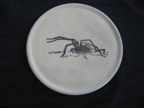 Creepy Spider 5-inch Plate ($20.00)